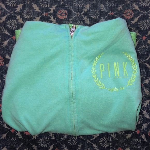 Pink zip up hoodie - Picture 3 of 3